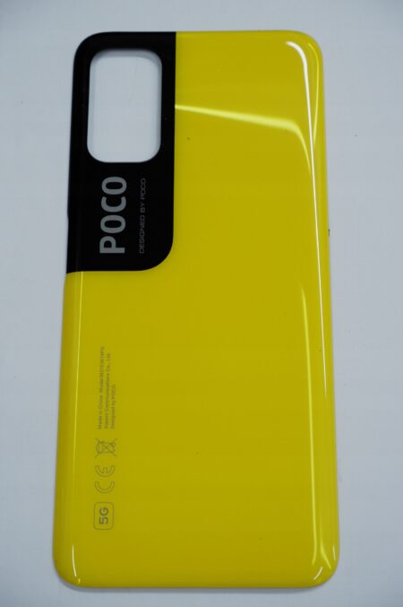 KLAPKA PLECKI BATERII POCO M3 PRO 5G ŻÓŁTA ORYGIN