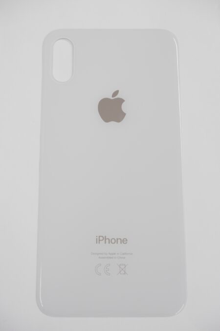 Klapka Baterii iPhone XS Silver Biała