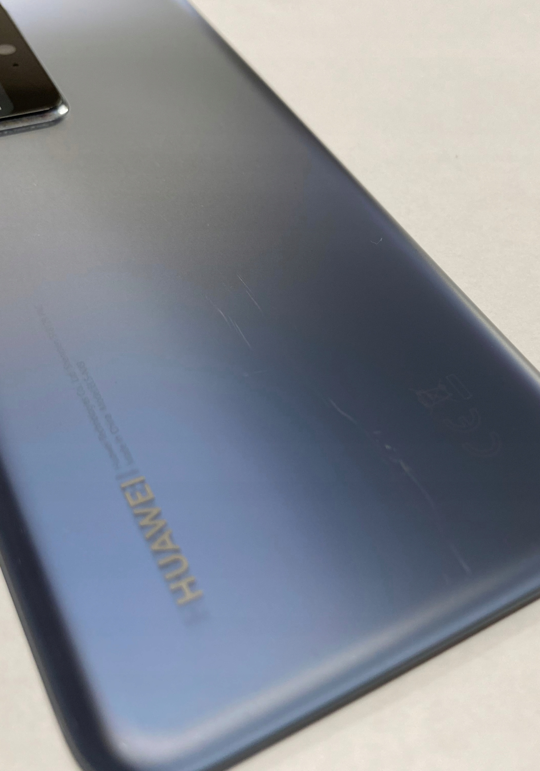 Klapka Baterii HUAWEI P40 PRO SZARA MATOWA - obrazek 2