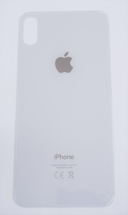 Klapka Baterii iPhone XS Max Silver Oryginalna