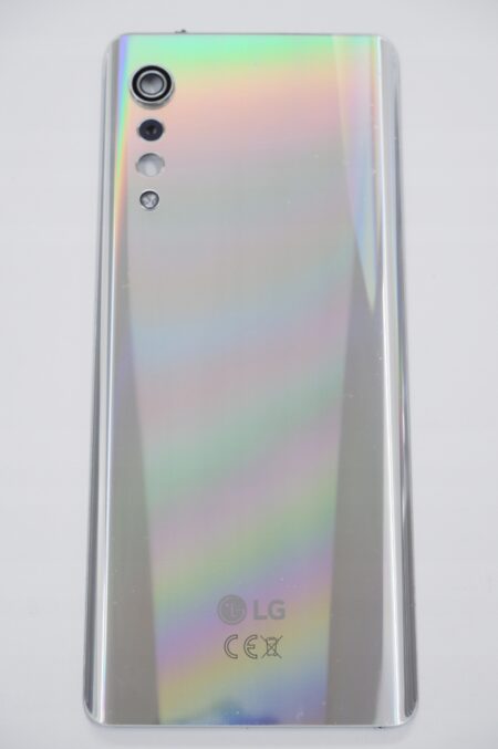 Klapka Baterii LG Velvet 5G Srebrna Oryginalna