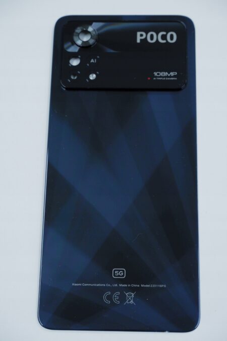 KLAPKA PLECKI BATERII POCO X4 PRO 5G CZARNY ORYGIN