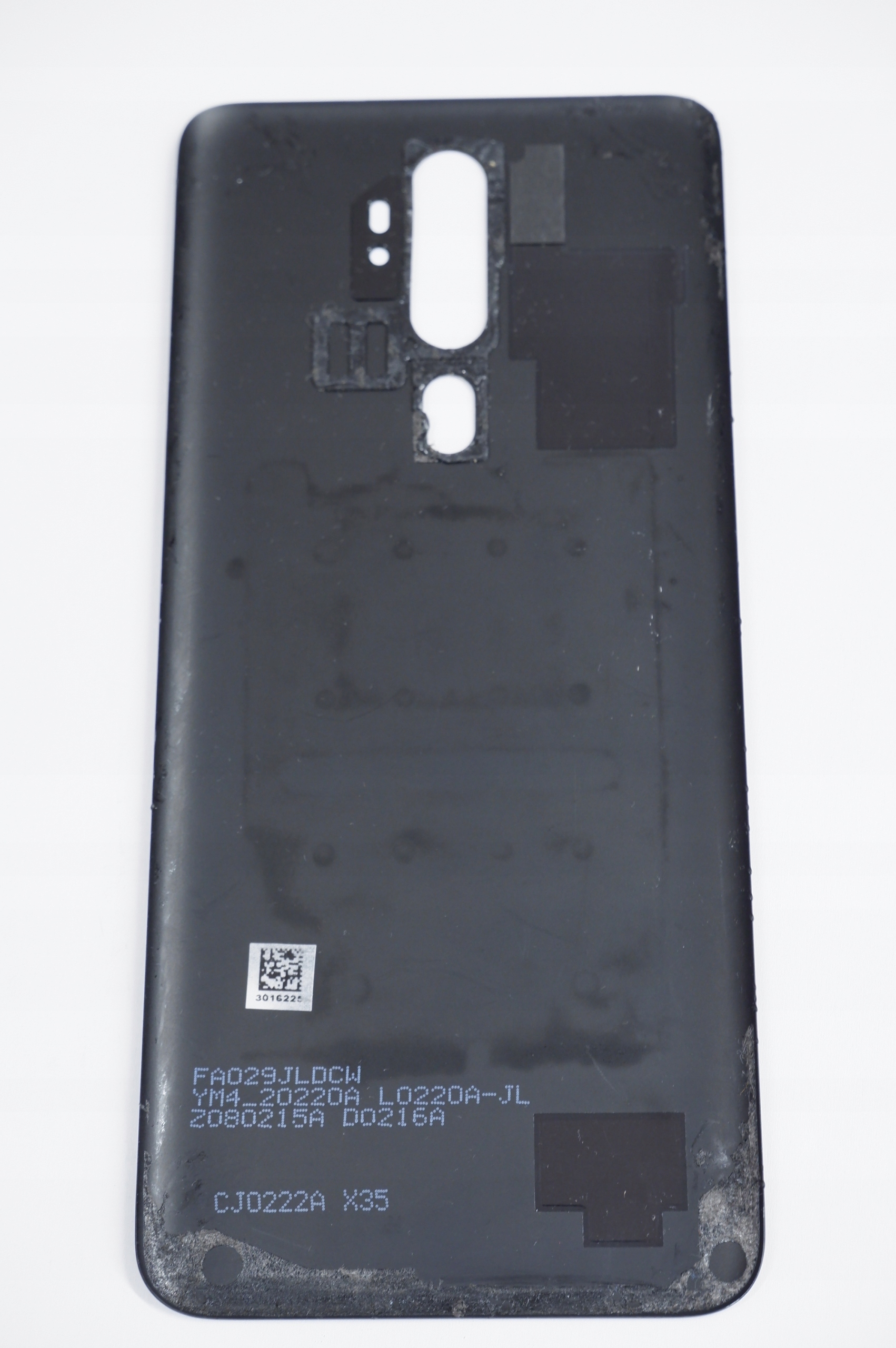 Klapka Baterii OPPO A5 2020 CZARNA ORYGINALNA - obrazek 3
