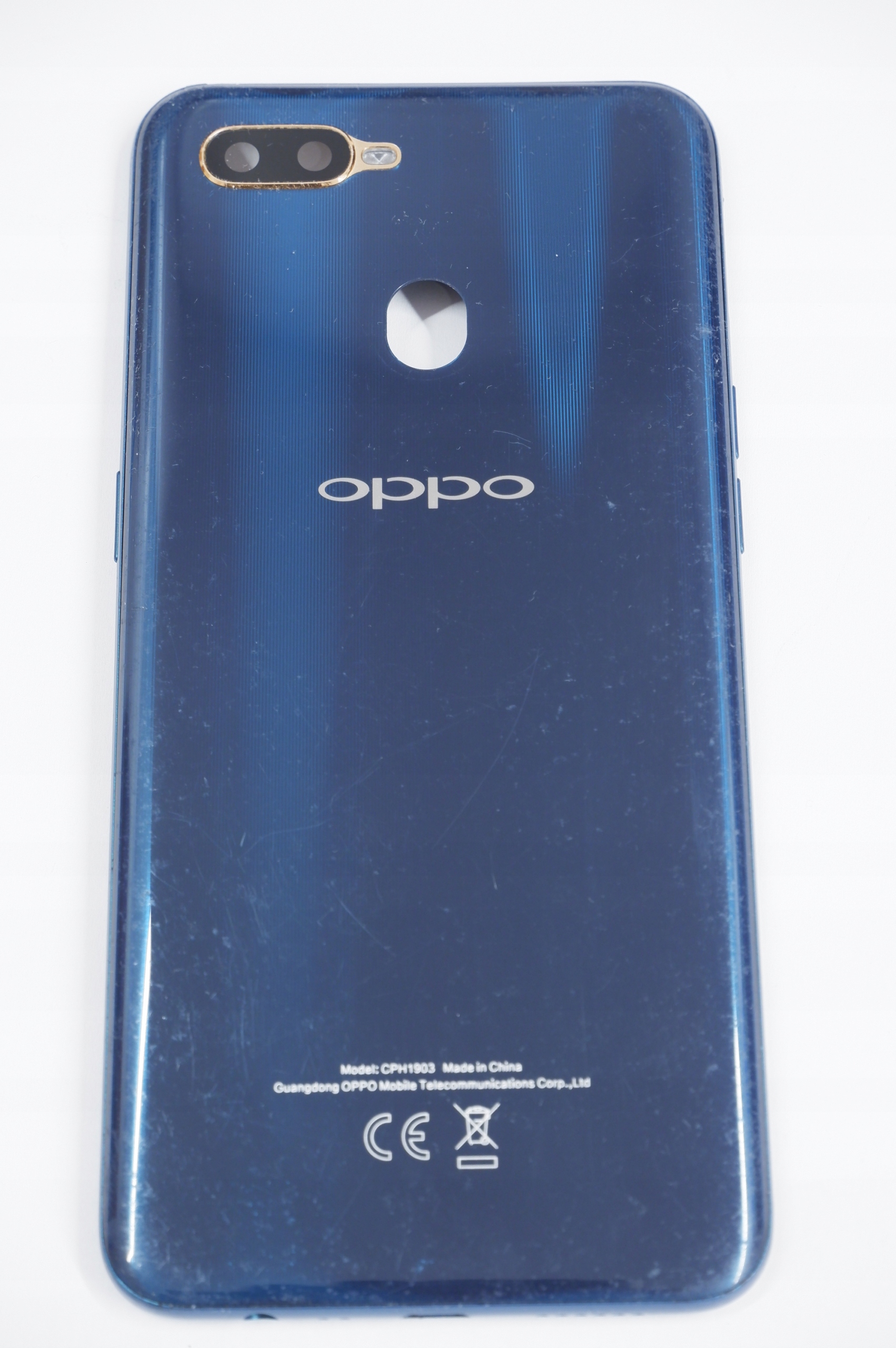 Klapka Baterii OPPO AX 7 NIEBIESKA ORYGINALNA