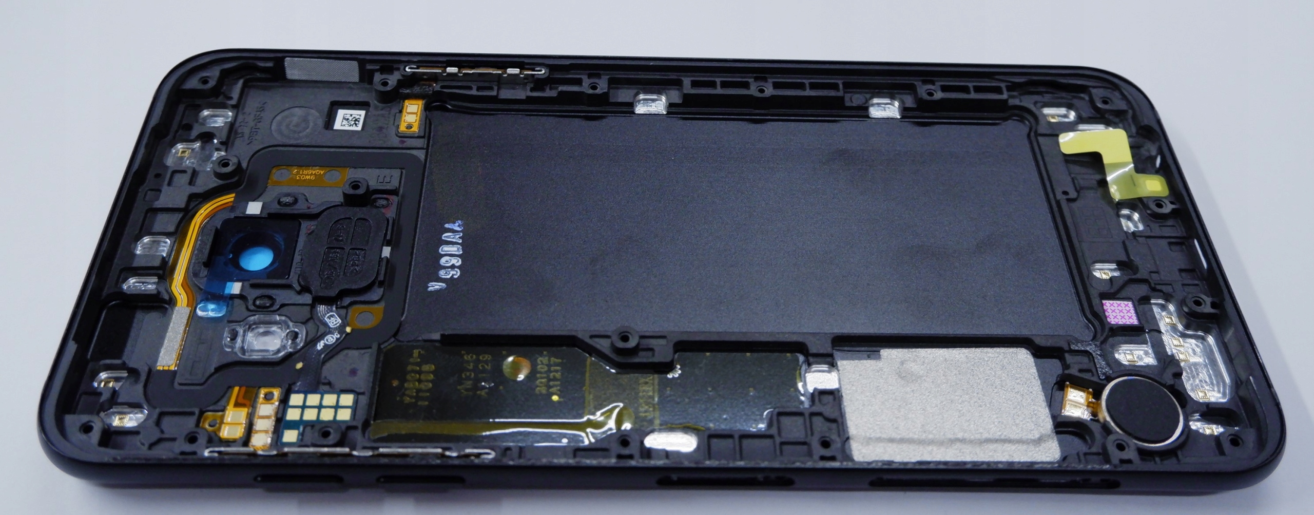 Klapka Obudowa SAMSUNG A6 2018 Czarna Oryginał - obrazek 5