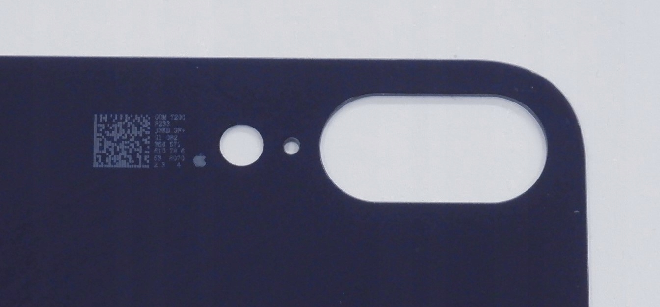 Klapka Baterii iPhone 8 Plus Space Grey Oryginalna - obrazek 6