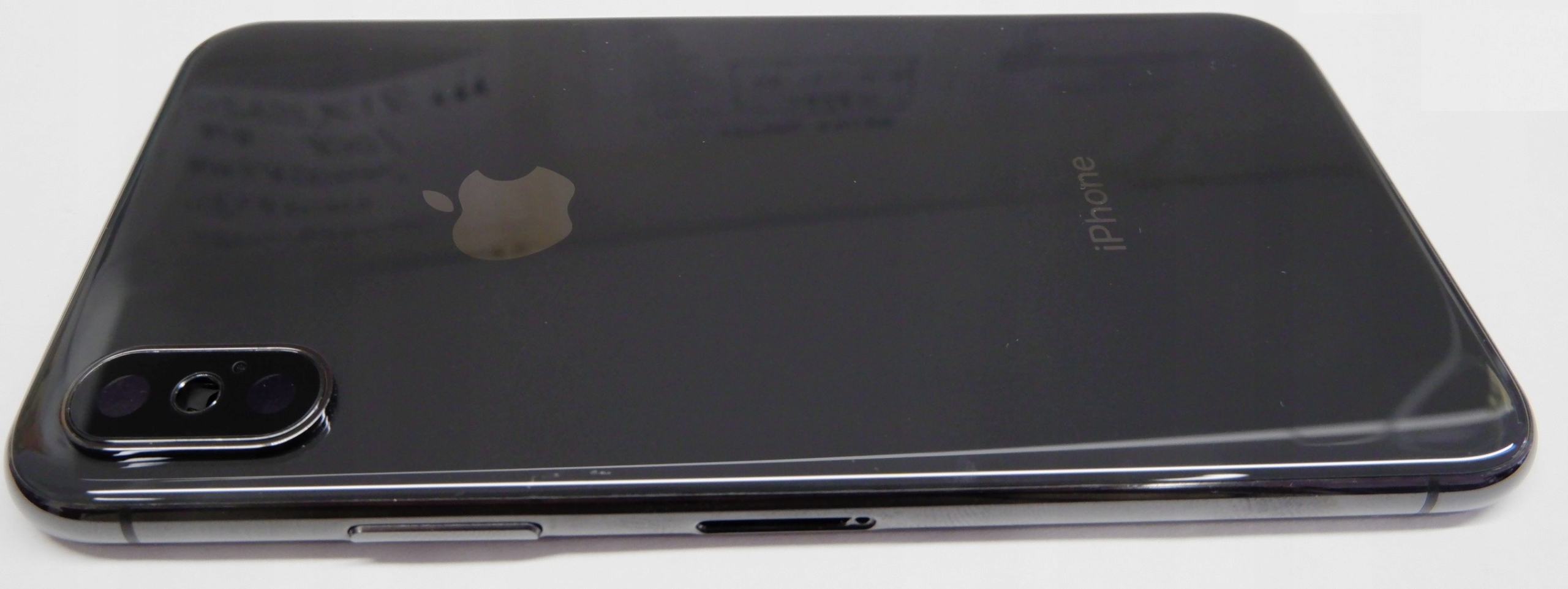 Korpus Klapka baterii Apple iPhone X Space Grey - obrazek 2