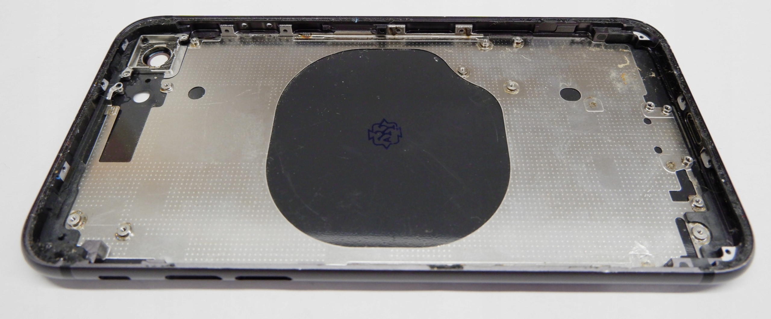 Korpus Klapka Baterii iPhone 8 Space Grey - obrazek 6