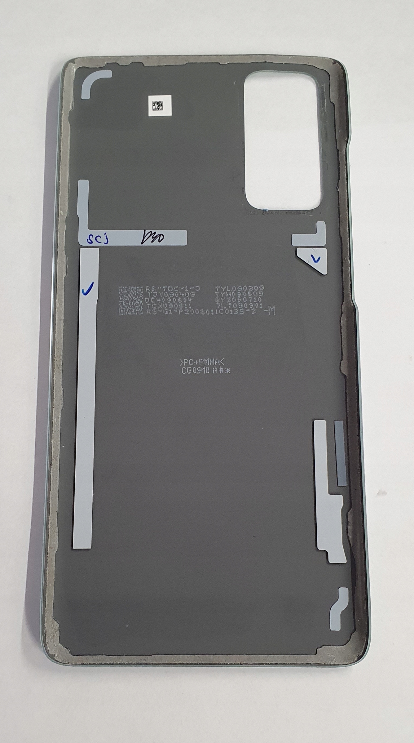 Klapka BateriI SAMSUNG s20 FE ORYGINAŁ ZIELONA - obrazek 2