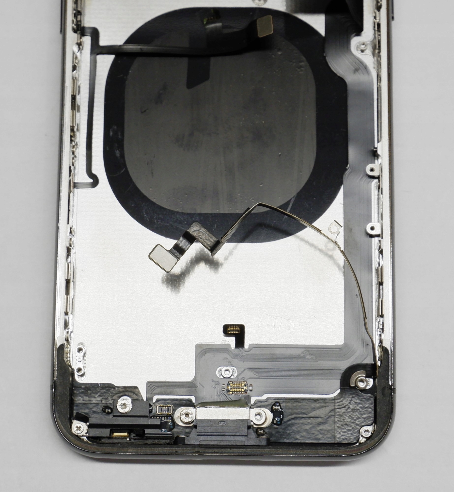 Korpus Klapka baterii Apple iPhone X Space Grey - obrazek 6