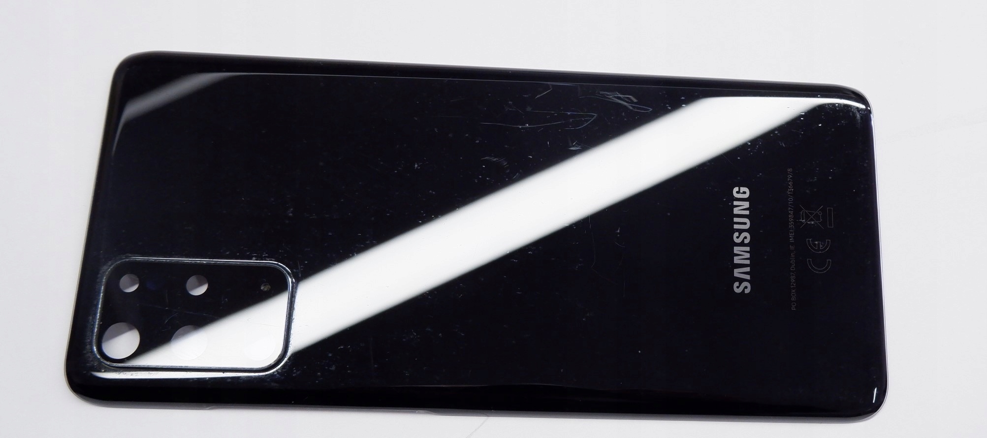 Klapka SAMSUNG S20+ PLUS CZARNA oryginalna 100% - obrazek 4