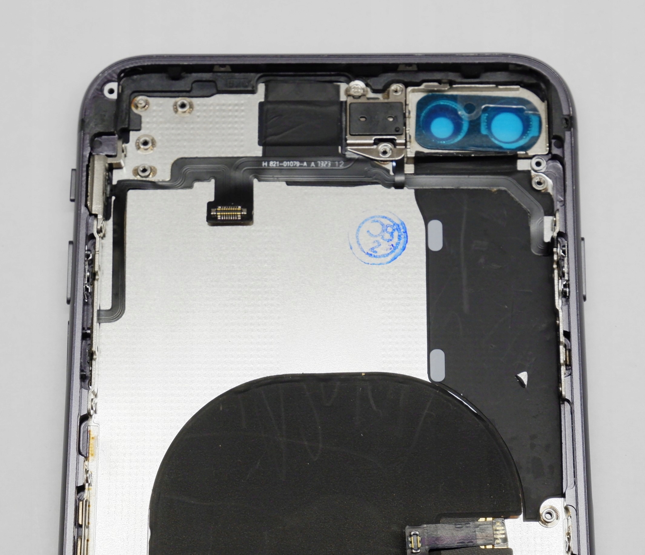 Korpus Klapka Baterii iPhone 8 Plus Space Grey OEM - obrazek 5