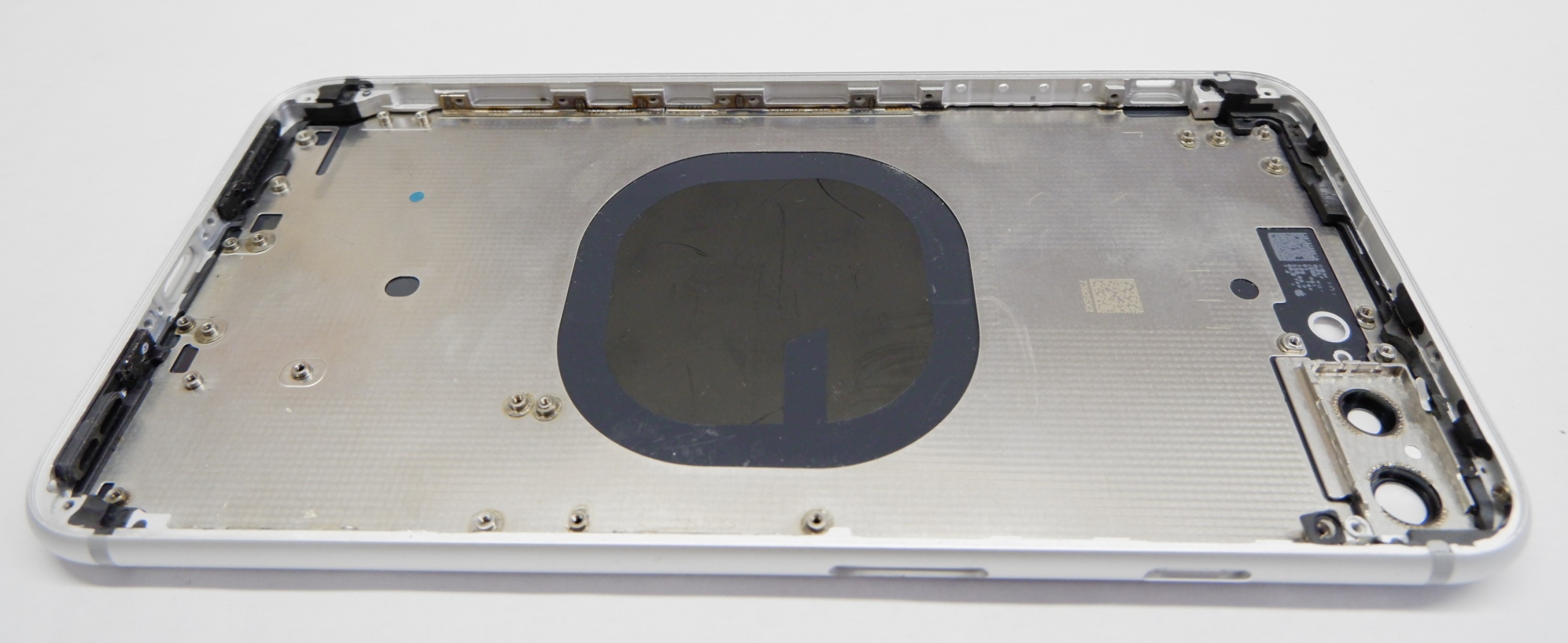 Korpus Plecki Klapka Baterii iPhone 8 Plus Silver - obrazek 7