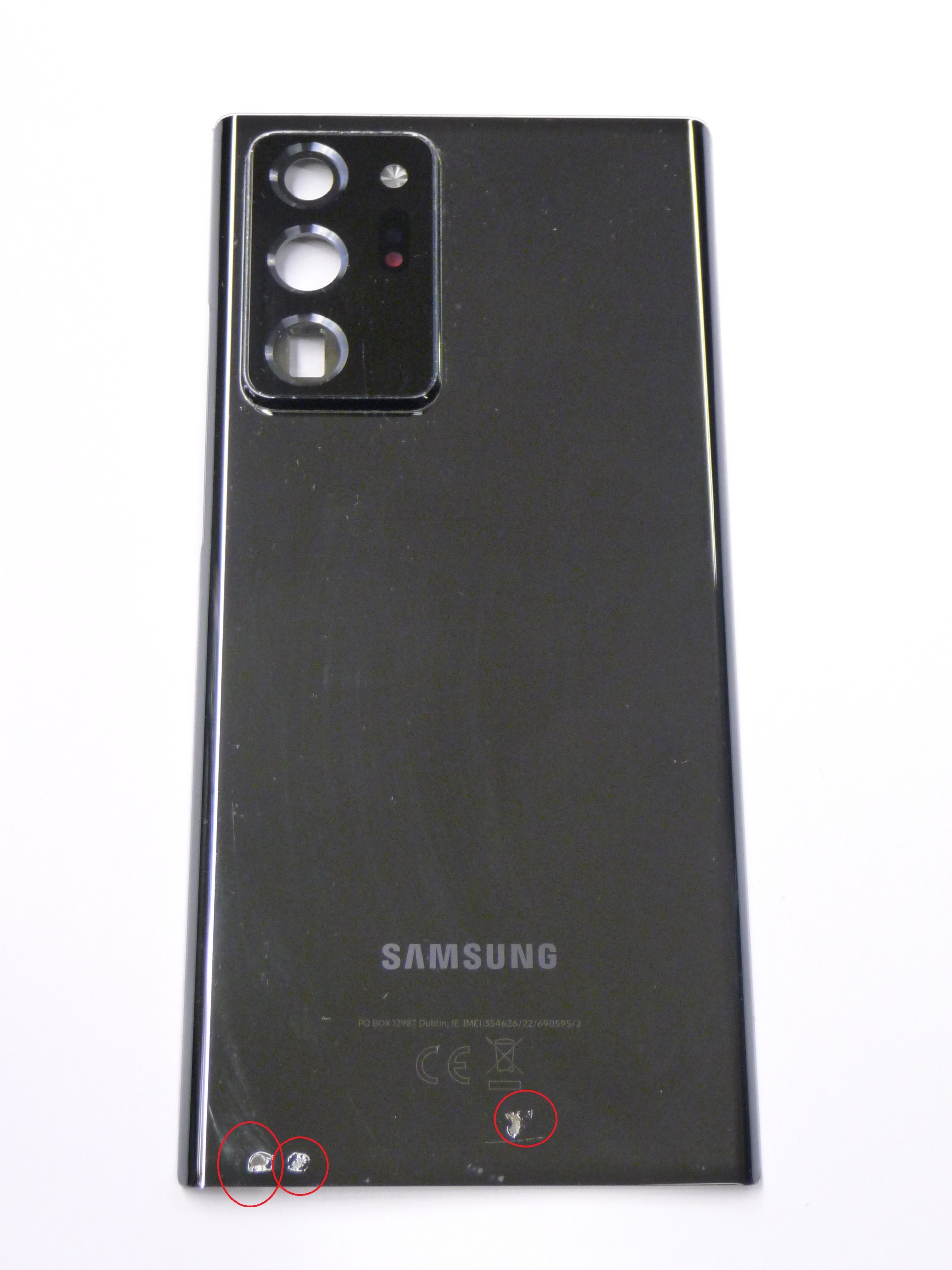 Klapka Baterii SAMSUNG NOTE 20 ULTRA ORYGINAŁ - obrazek 2