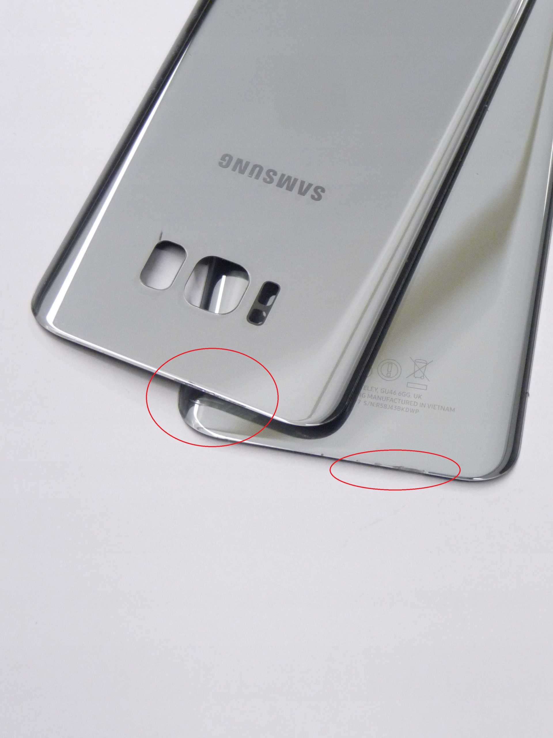 Klapka Baterii SAMSUNG S8+ G955U SREBRNA ORYGINAŁ - obrazek 2