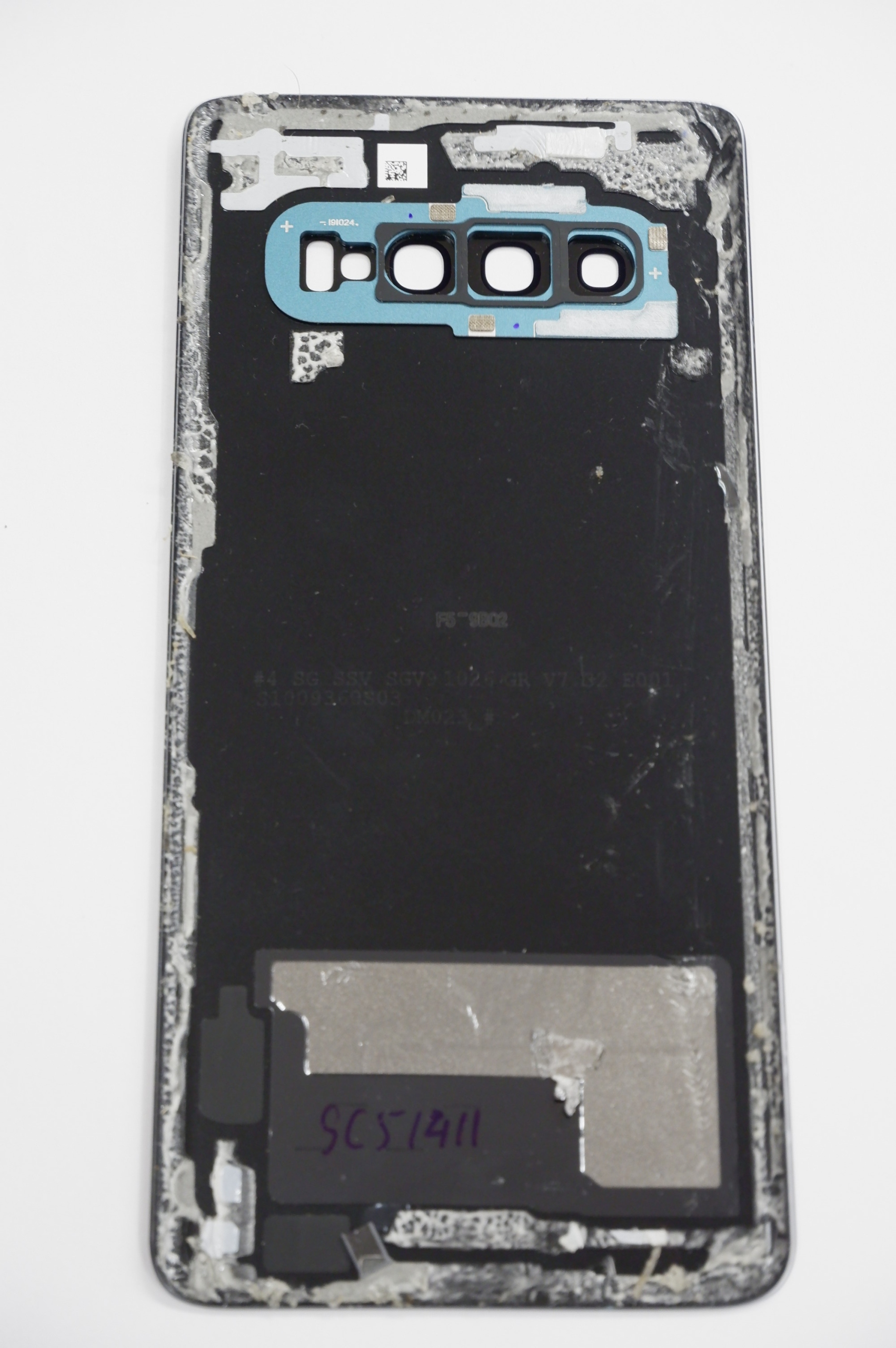 Klapka Baterii SAMSUNG S10 ZIELONA Oryginal G973 - obrazek 3