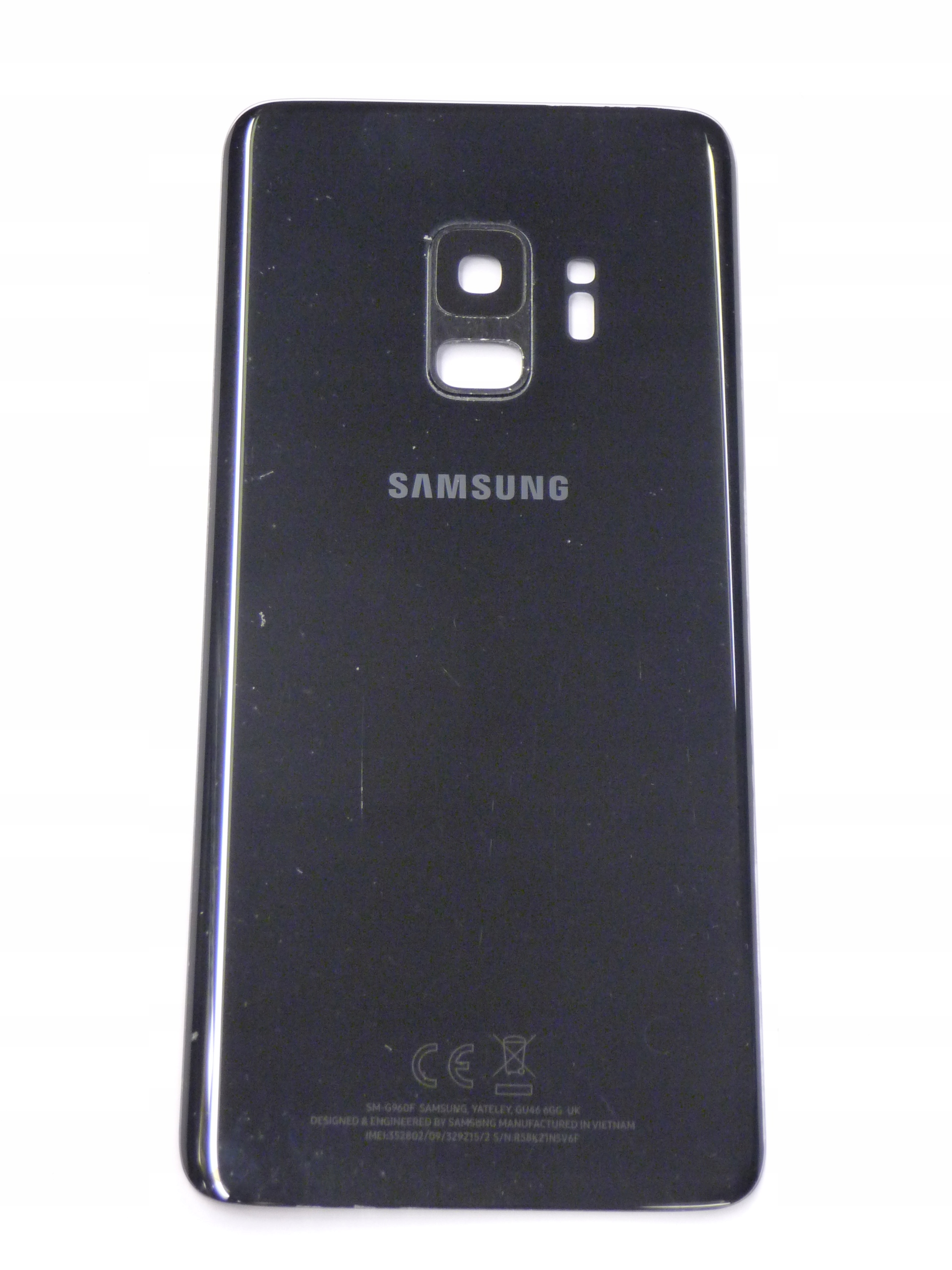 Klapka Baterii SAMSUNG S9 CZARNA Oryginalna G960