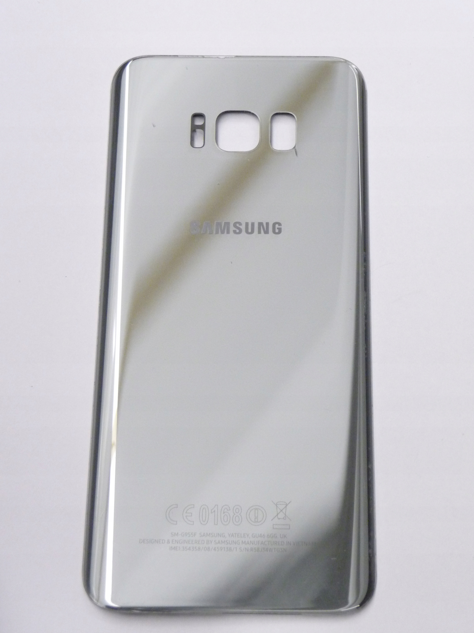 Klapka Baterii SAMSUNG S8+ G955U SREBRNA ORYGINAŁ