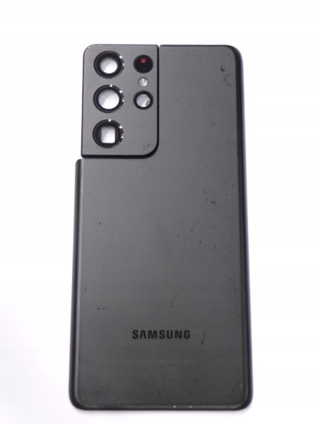 Klapka SAMSUNG S21 ULTRA CZARNY oryginalna 100%