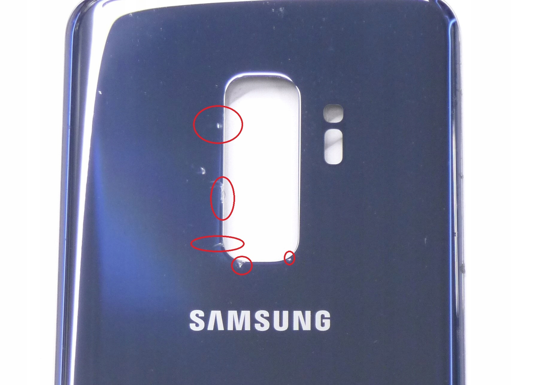 Klapka SAMSUNG S9+ plus Niebieska Oryginalna G965 - obrazek 3