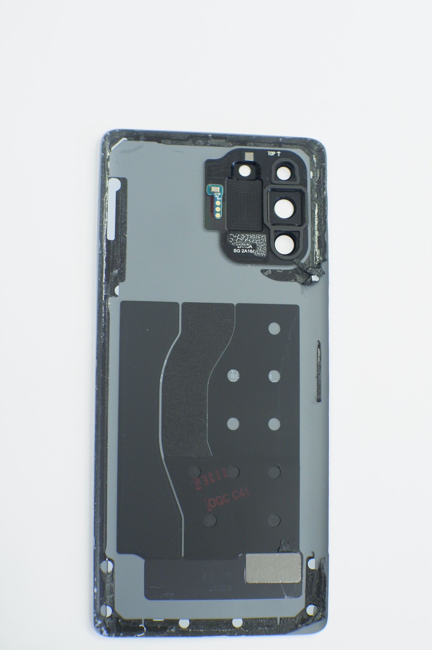 Klapka Baterii SAMSUNG S10 lite Biała Oryginalna - obrazek 2