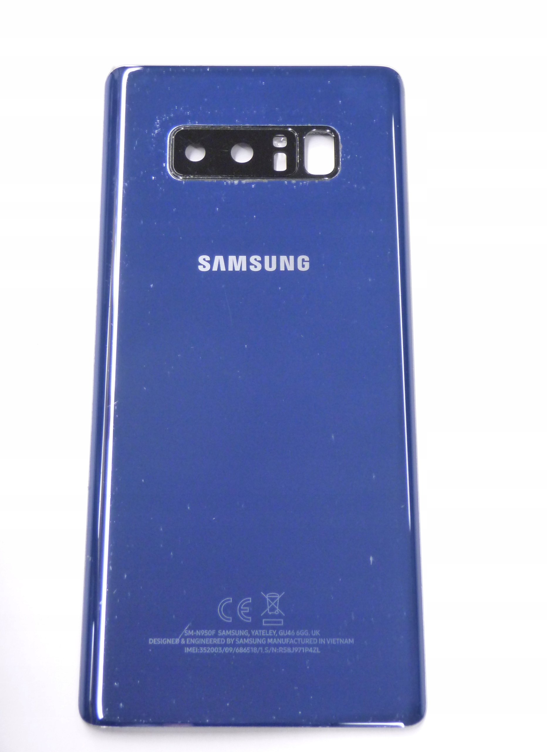 Klapka Baterii SAMSUNG NOTE 8 ORYGINAŁ NIEBIESKA