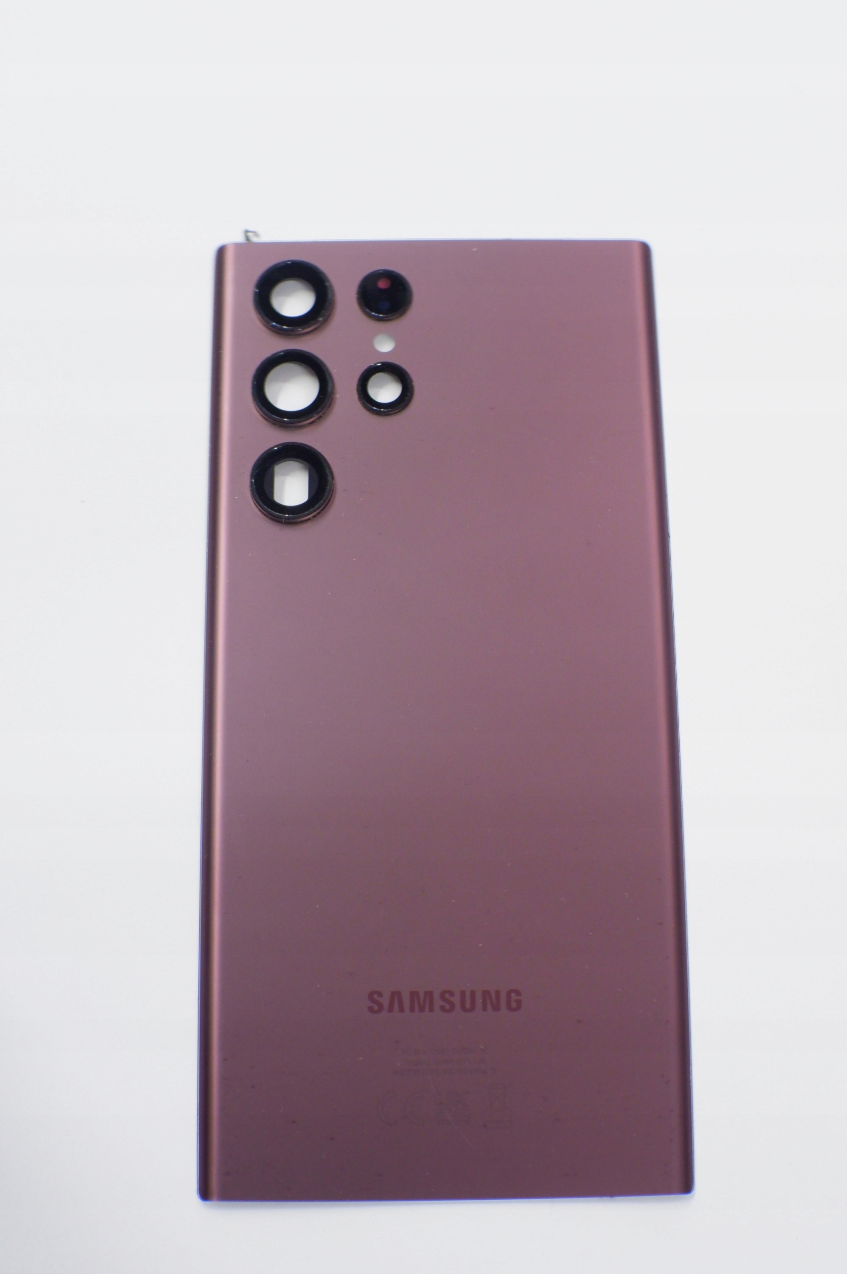 Klapka Baterii Samsung S22 Ultra ORYGINAL CZERWONA