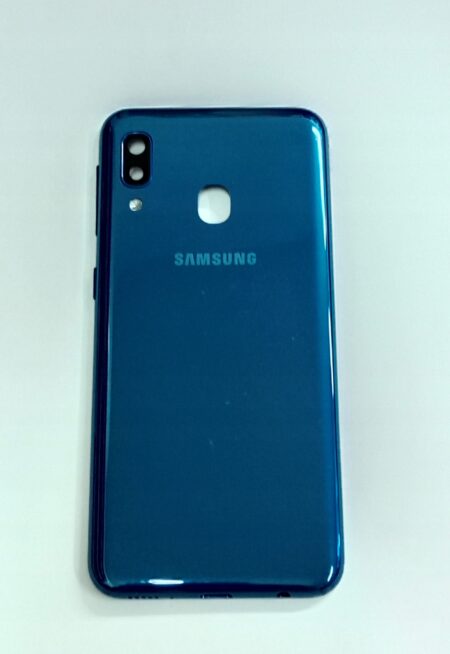 Klapka Baterii SAMSUNG A20E niebieska ORYGINALNA