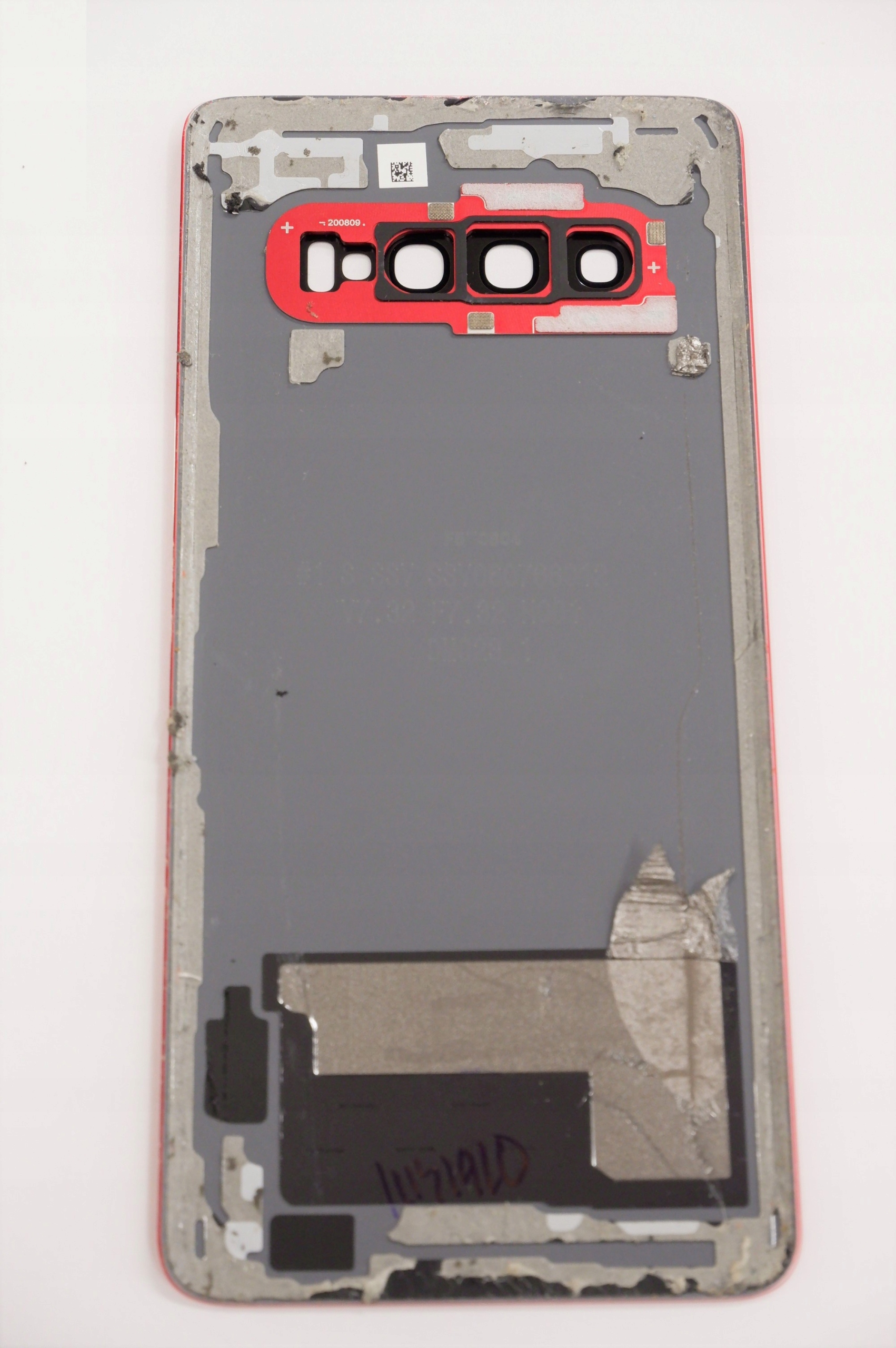 Klapka Baterii SAMSUNG S10 CZERWONA Oryginal G973 - obrazek 2
