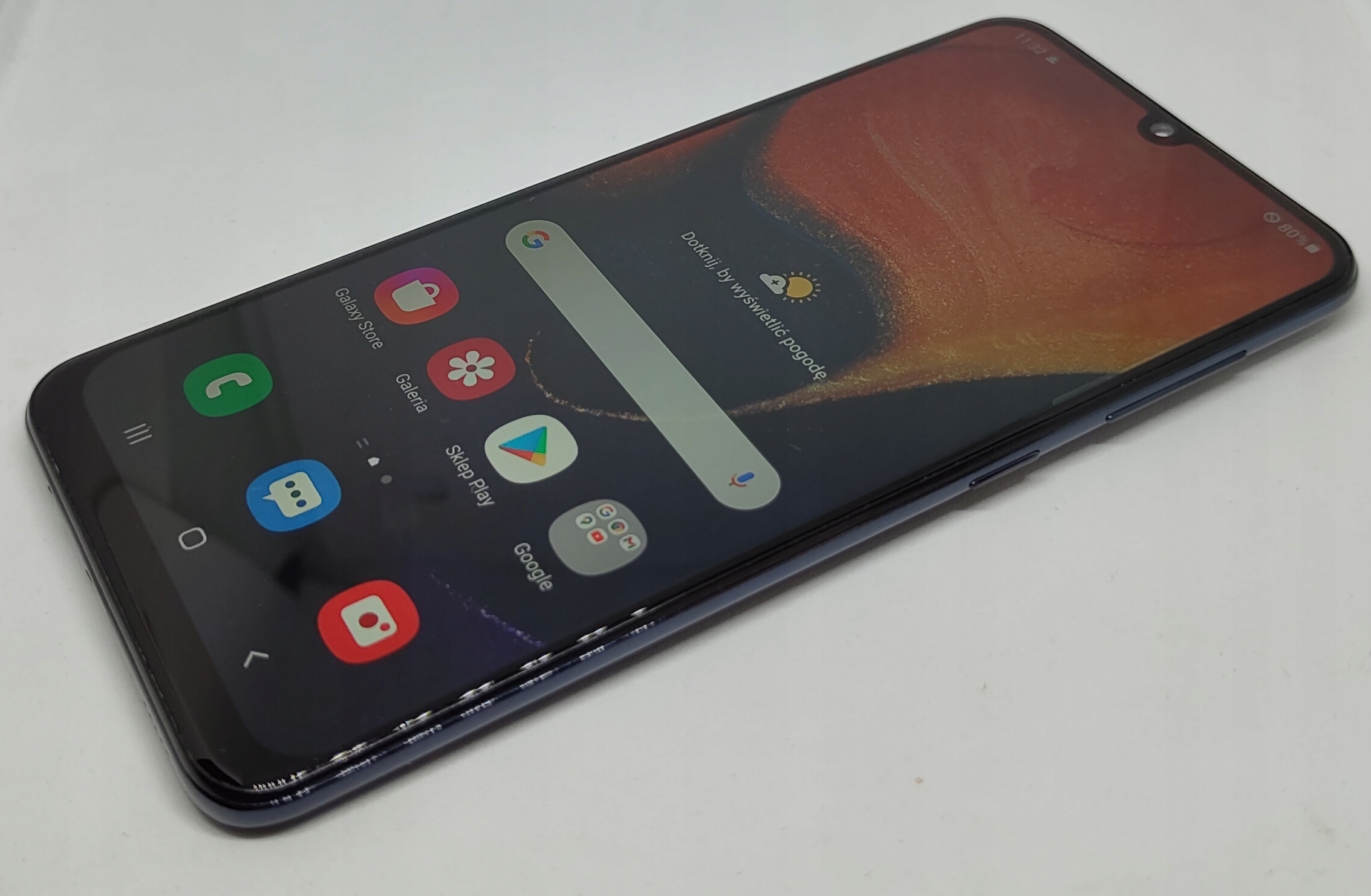 Samsung Galaxy A50 4 GB / 128 GB CZARNY KOMPLET ETUI+SZKŁO - obrazek 5