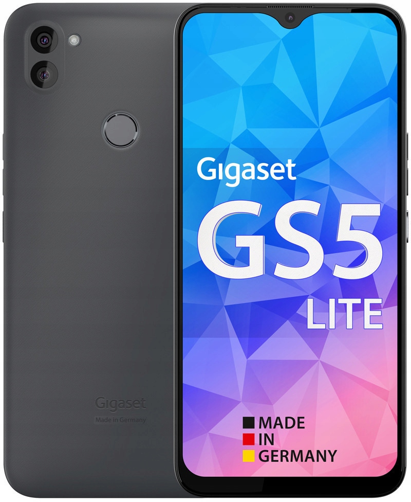 Smartfon Gigaset GS5 lite 4/64GB 6,3" 64 Mpix 4G LTE QHD NFC DUAL SIM