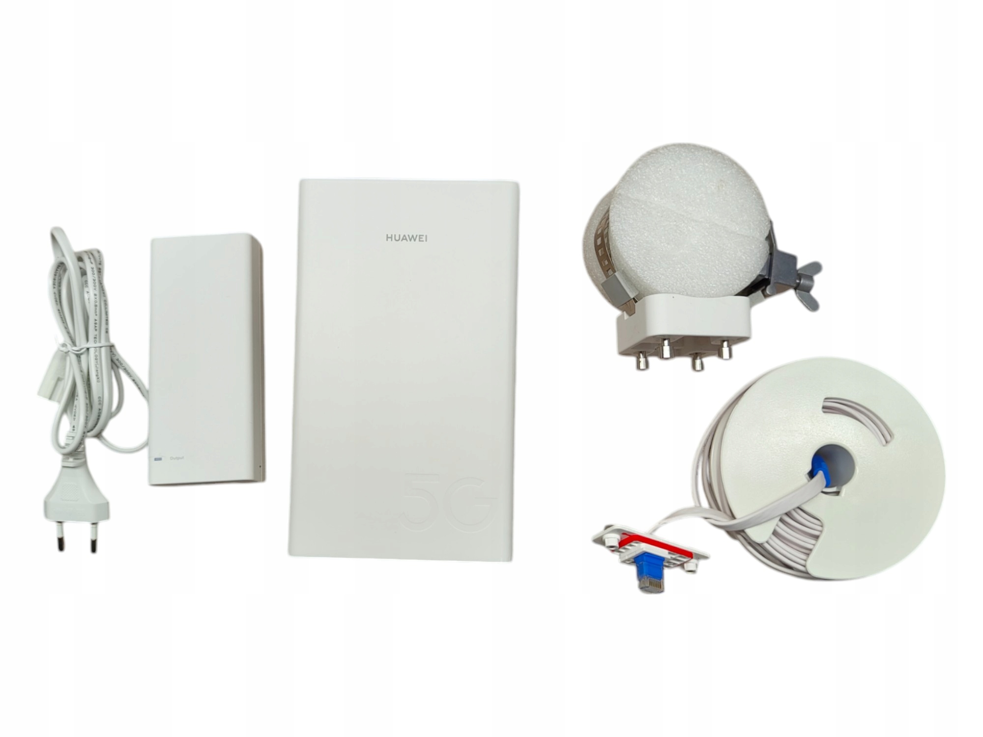 Domowy MODEM ROUTER HUAWEI 5G 4G LTE z agregacją 5 pasm H312-371 KARTA SIM Zewnetrzny Antena - obrazek 2