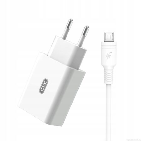 Ładowarka sieciowa USB uniwersalna micro usb kabel