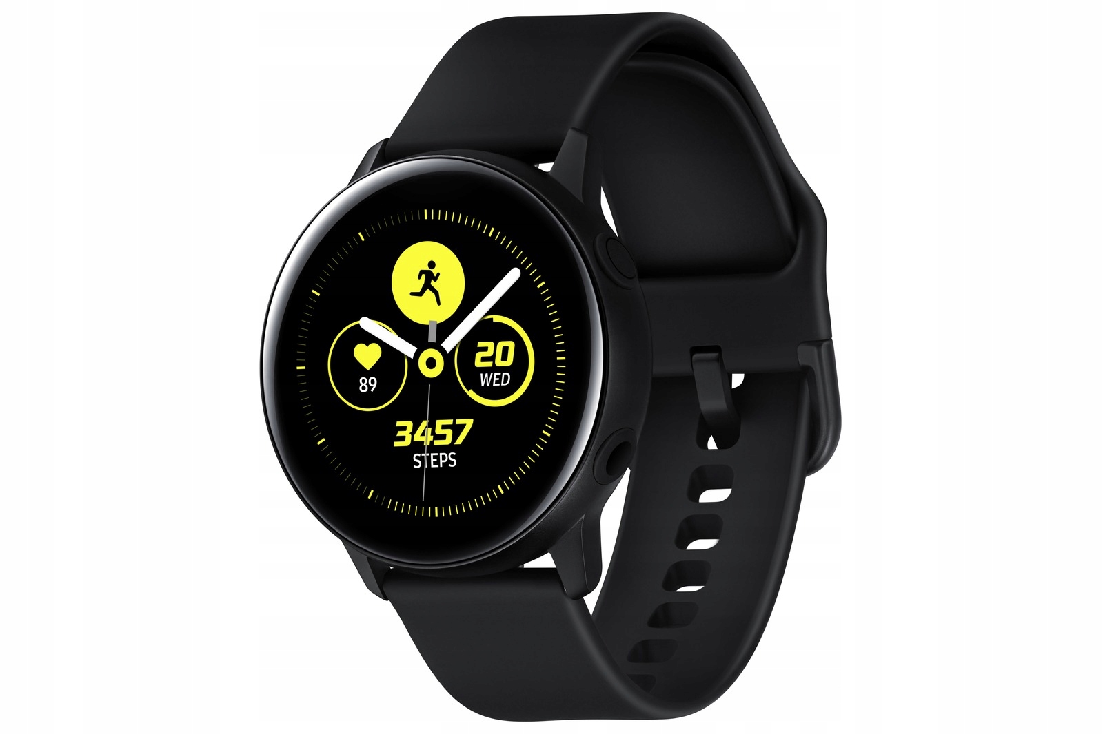 Smartwatch Samsung Galaxy Watch Active (R500) czarny NOWY MIL-STD-810G GPS - obrazek 2