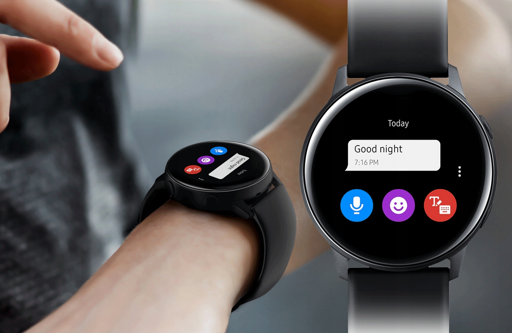 Smartwatch Samsung Galaxy Watch Active (R500) czarny NOWY MIL-STD-810G GPS - obrazek 12