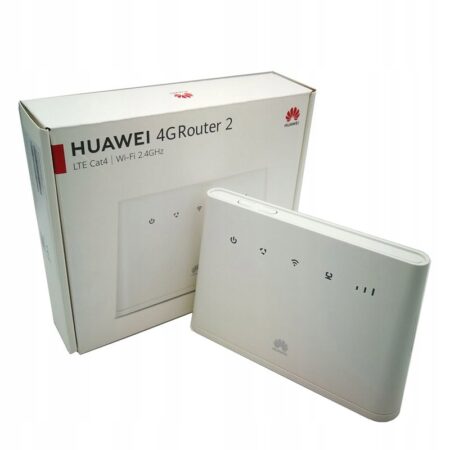 Router Huawei B311-221 4G LTE bez simlocka BIAŁY KOMPLET ORGINALNY BOX