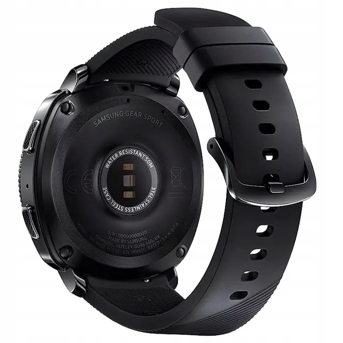 Smartwatch Samsung Gear Sport (R600) czarny NOWY MIL-STD-810 5 ATM pływanie - obrazek 5
