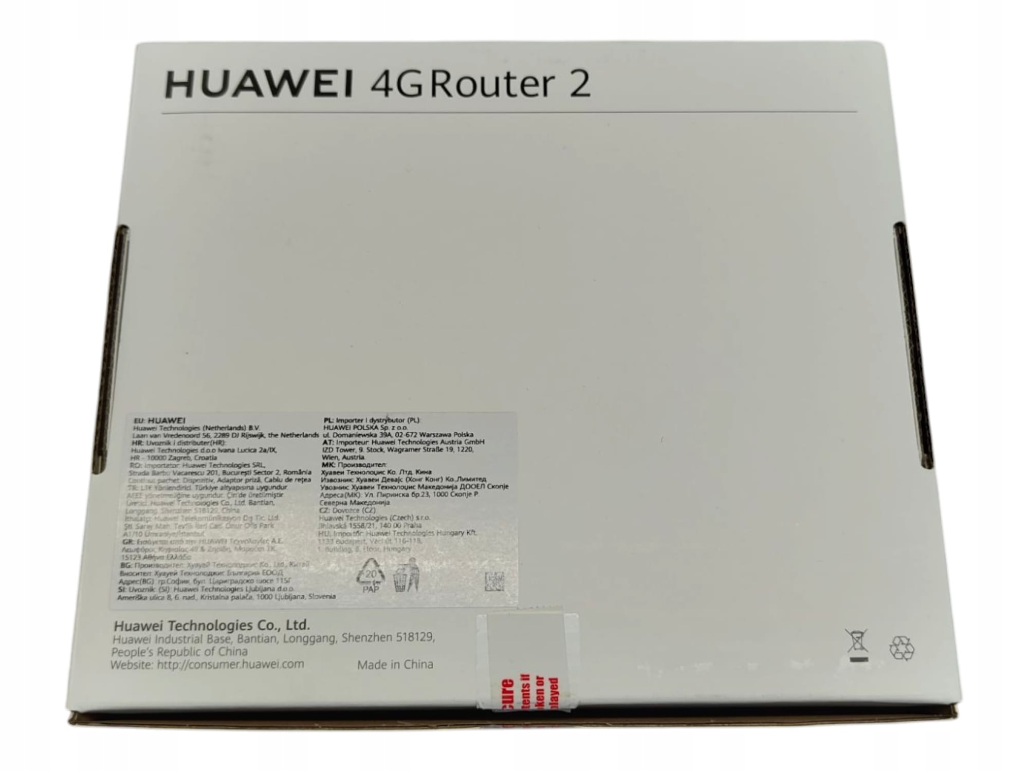 Router Huawei B311-221 4G LTE bez simlocka BIAŁY KOMPLET ORGINALNY BOX - obrazek 11
