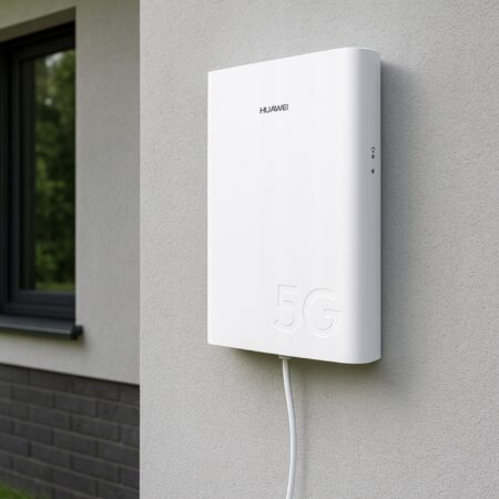 Huawei h312-371 MODEM ROUTER Kartę SIM 5G 4G LTE z agregacją 5 pasm ODU Zewnetrzny Antena